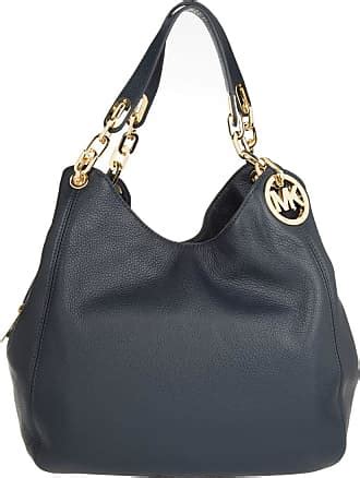 michael kors fulton blau tasche|Michael Kors shoulder bag.